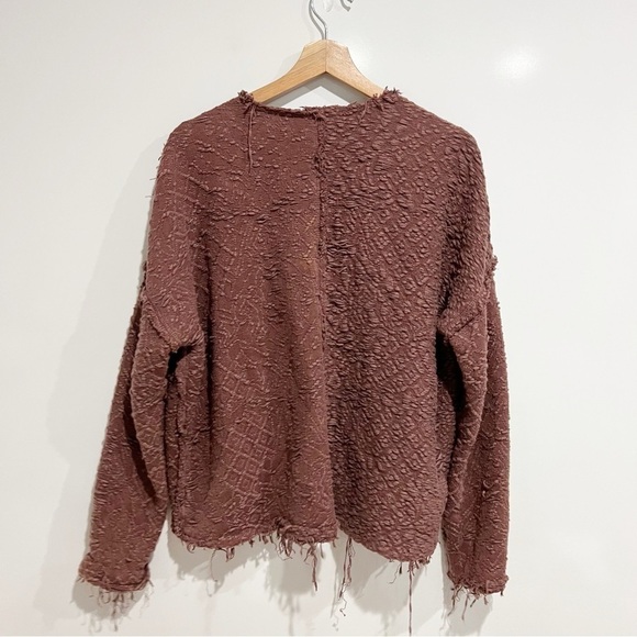 Free People Shaggy Shag Fringe Zip Jacket Blazer - Picture 3 of 7